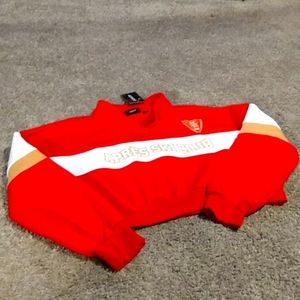 Chemist crop sweatshirt